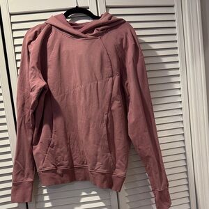 lululemon athletica Dusty Rose scuba Pullover Hoodie